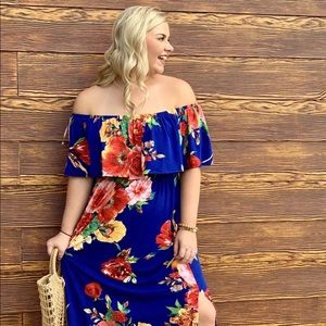 Mad About You Floral Maxi Dress